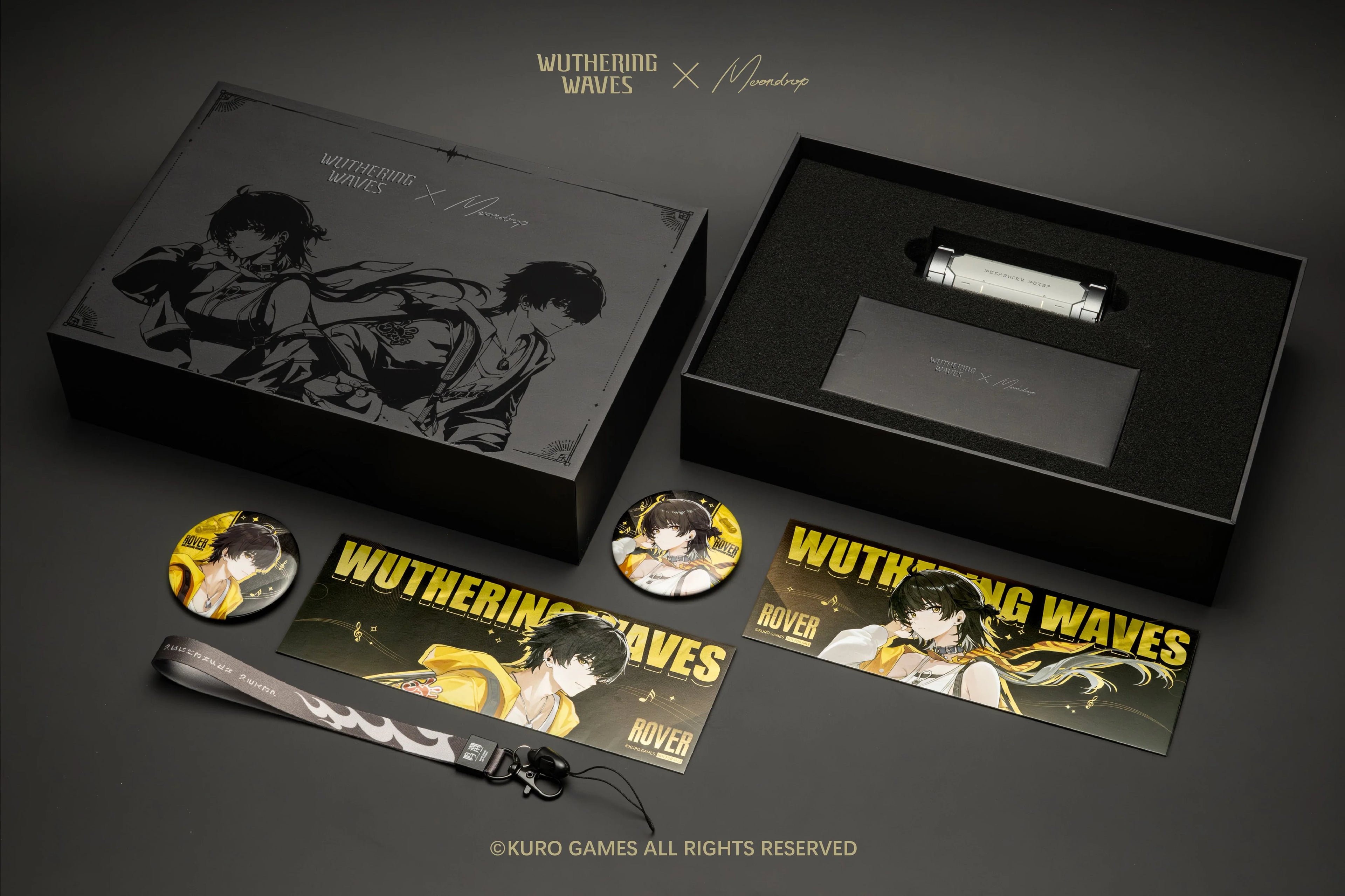 Wuthering Waves - Moondrop Collab Chinese Version U.C.T.S. Earphones Gift Box KURO GAMES
