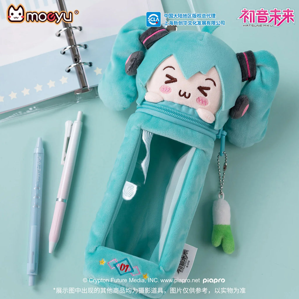 Hatsune Miku - Hatsune Miku Squinty Eyes Series Pen Container Plushie Moeyu