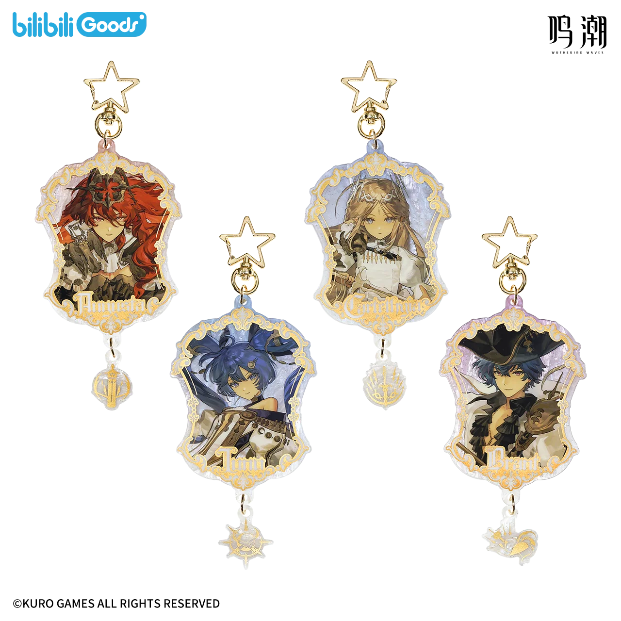 Wuthering Waves - Diadem's Downfall Series Acrylic Charm bilibiliGoods