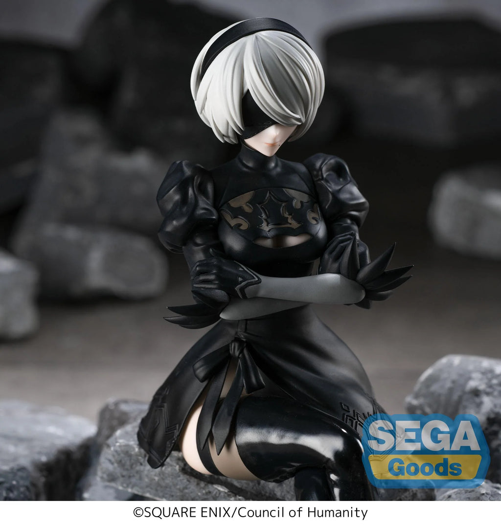 NieR:Automata Ver1.1a - 2B PM Perching Prize Figure SEGA