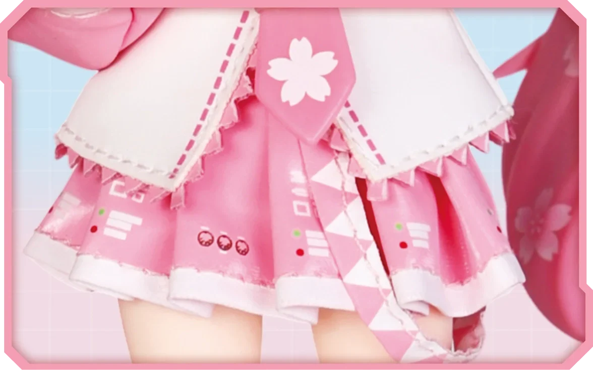 Hatsune Miku - Sakura Miku DaaLaMode Series Action Figure Blokees