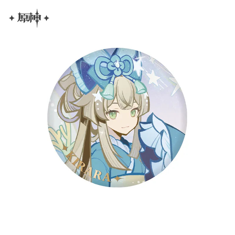 Genshin Impact - Brocade Night Theme Badge & Acrylic Stand miHoYo