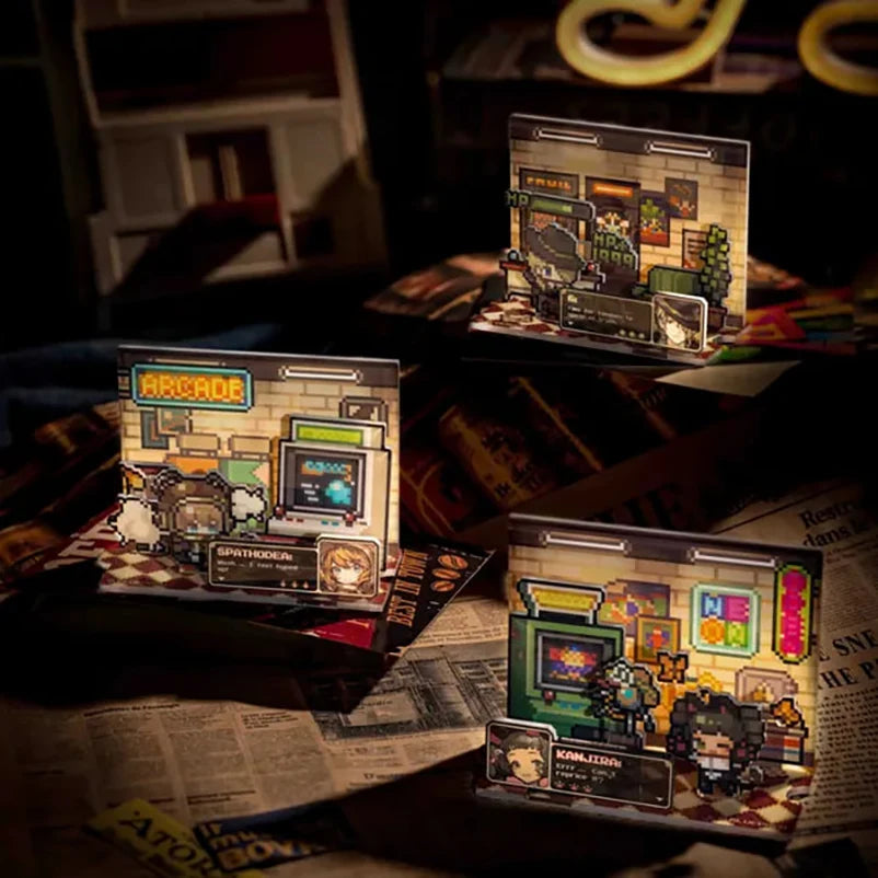 Reverse: 1999 - 16-bit Revelry Series Pixel Arcade Scene Stand BLUEPOCH