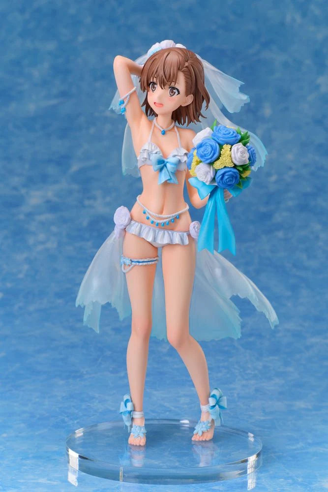 A Certain Scientific Railgun T - Mikoto Misaka (Wedding Swimsuit Ver) 1/7 Scale Figure A･DIMENSION