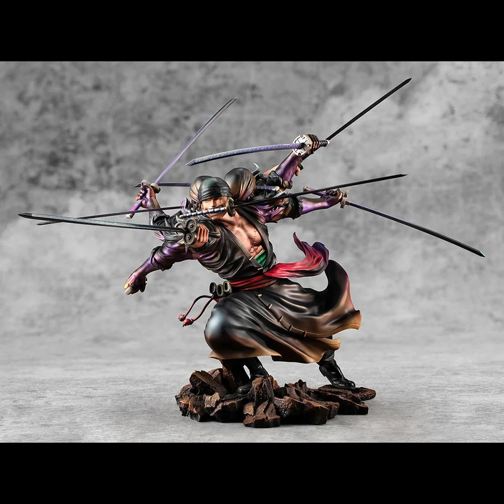 One Piece - Roronoa Zoro(Demon Spirit Kyuutou Ryuu Asura Ver.) ONE PIECE Portrait.Of.Pirates WA-MAXIMUM Figure MegaHouse
