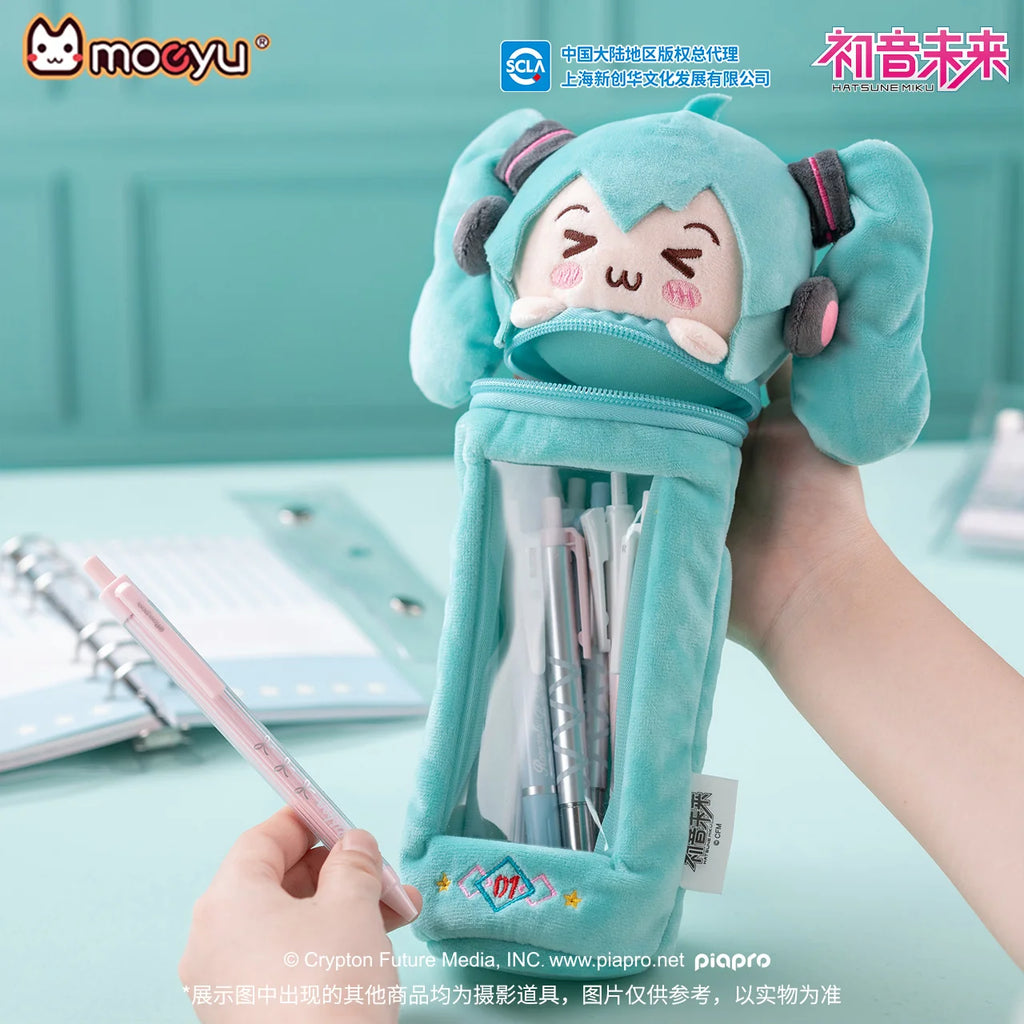 Hatsune Miku - Hatsune Miku Squinty Eyes Series Pen Container Plushie Moeyu