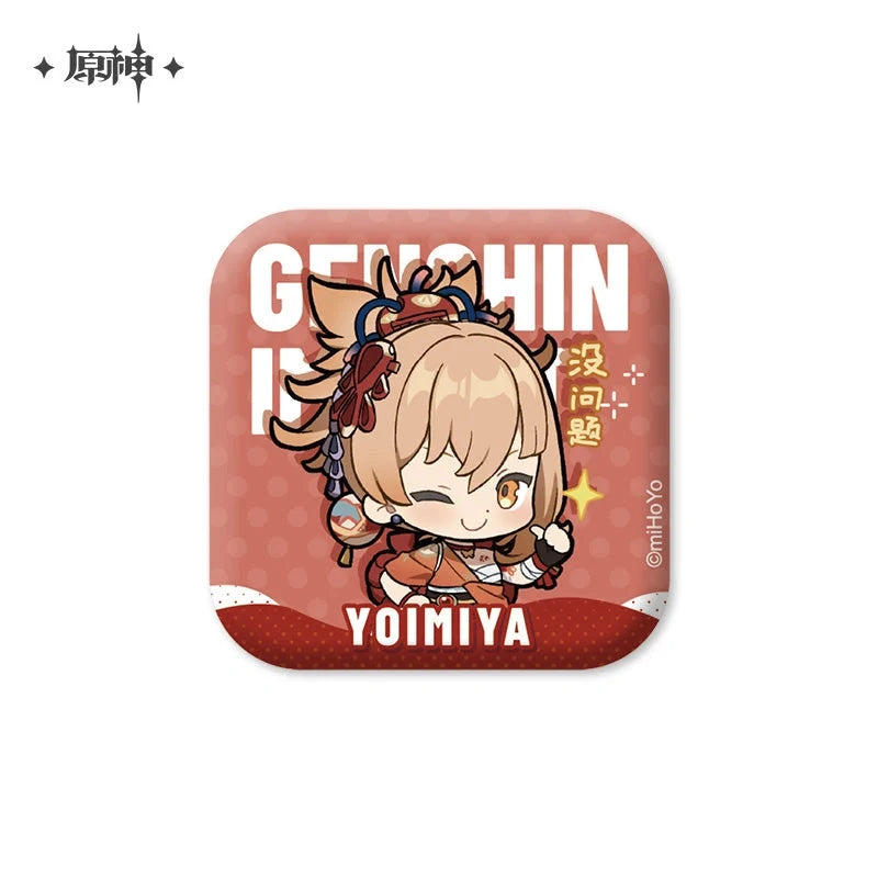 Genshin Impact - IPSTAR Cafe Collab PU Character Badge miHoYo