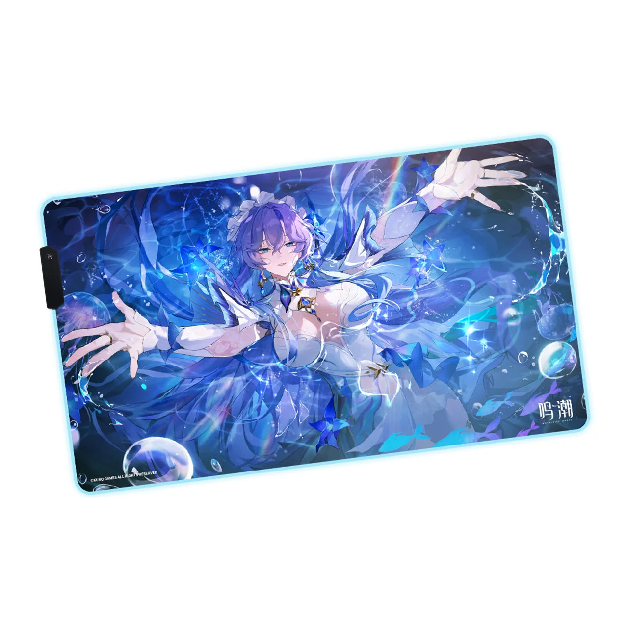 Wuthering Waves - Resonator Series Themed Cantarella RGB Glowing Mouse Pad KURO GAMES