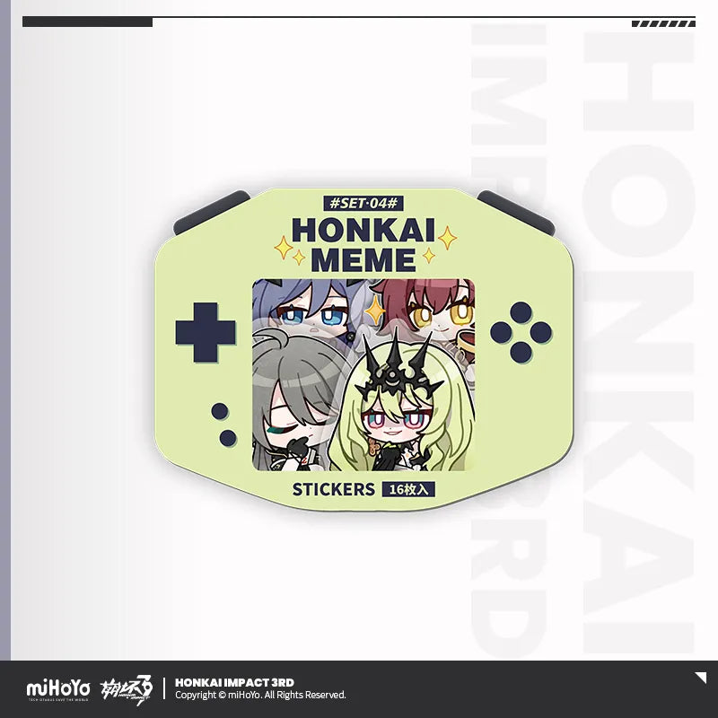 Honkai Impact 3rd - HONKAI MEME Sticker Set miHoYo