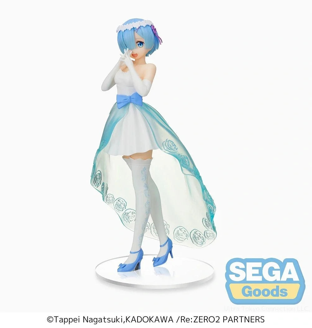 Re:Zero - Starting Life In Another World - Rem (Wedding Dress Ver.) SPM Prize Figure SEGA