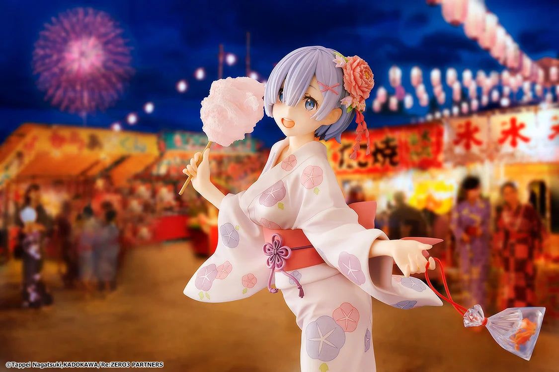 Re:ZERO Starting Life in Another World - Rem (Yukata Ver. Renewal Package Edition) 1/7 Scale Figure KADOKAWA