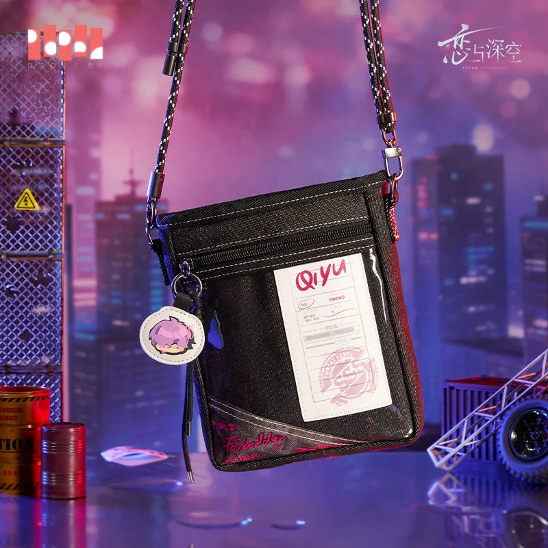 Love and Deepspace - Forbidden Zone Pursuit Series Denim Crossbody Bag InFold Games