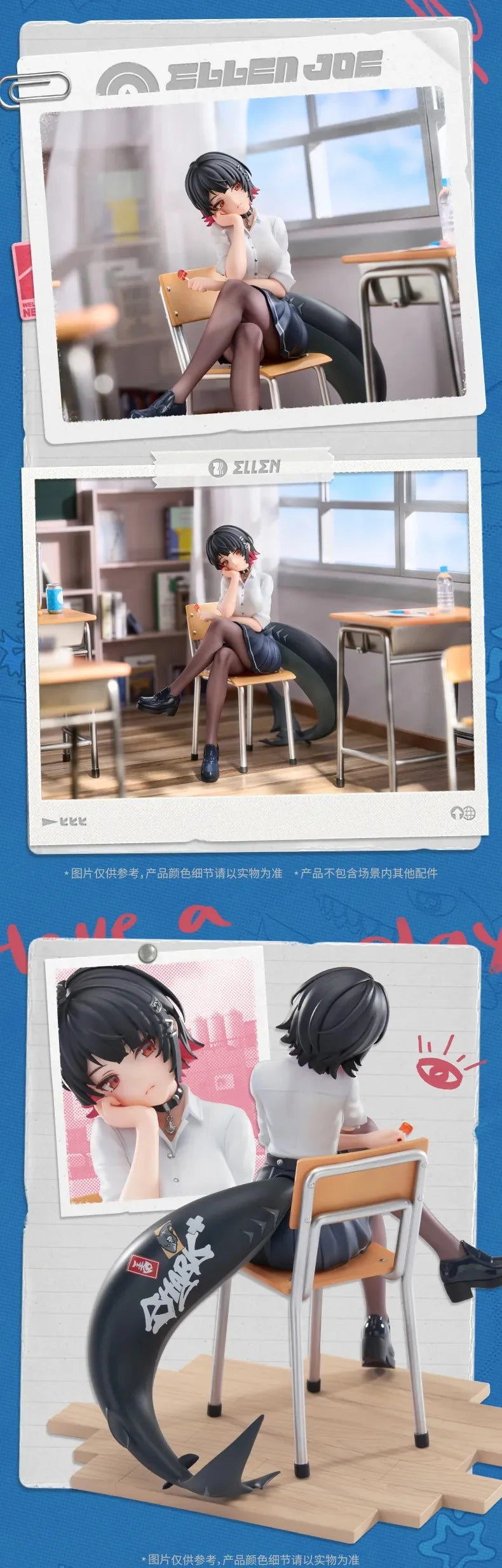Zenless Zone Zero - Ellen Joe (Limepie Series: On Campus Ver.) 1/8 Scale Figur APEX