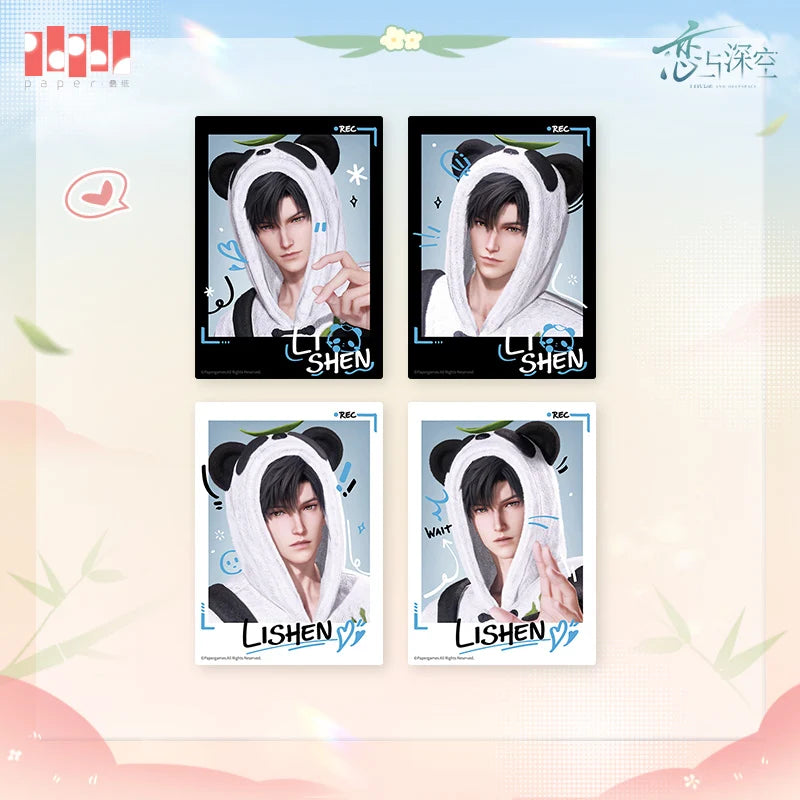 Love and Deepspace - Panda Breeze Series Polaroid Set InFold Games