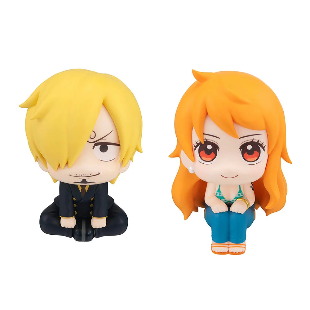 One Piece - Sanji & Nami Set [with Cloche & Orange] Look Up Mini Figure Megahouse