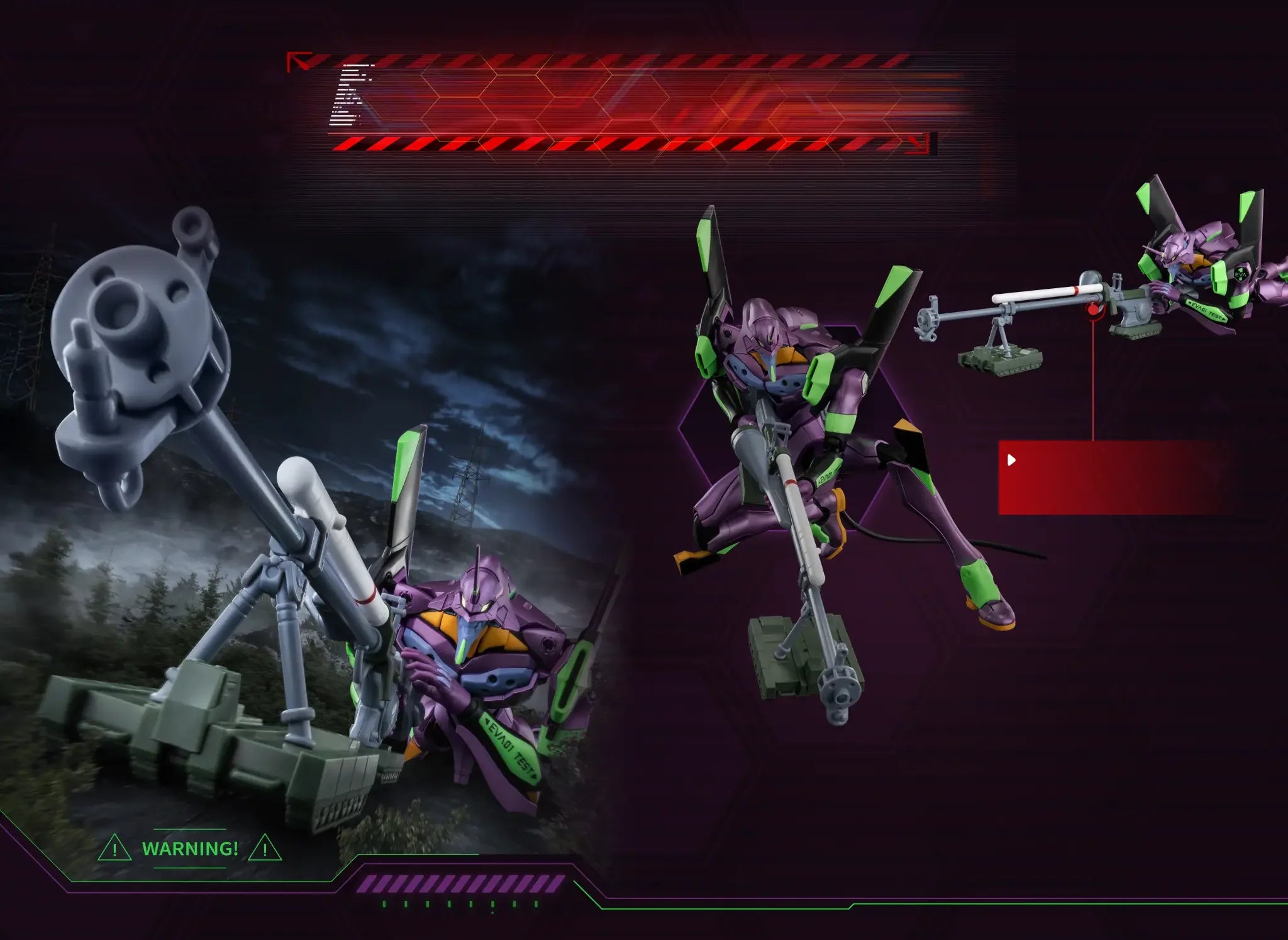 Evangelion - Test Type-01 ( TV ver.) Legend Edition Plastic Model Kit Blokees