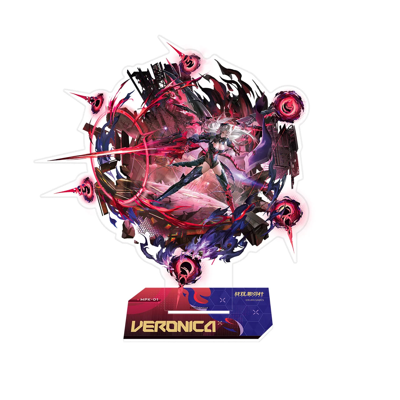 Punishing: Gray Raven - Veronica: Aegis Frame Scene Illustration Standee KURO GAMES