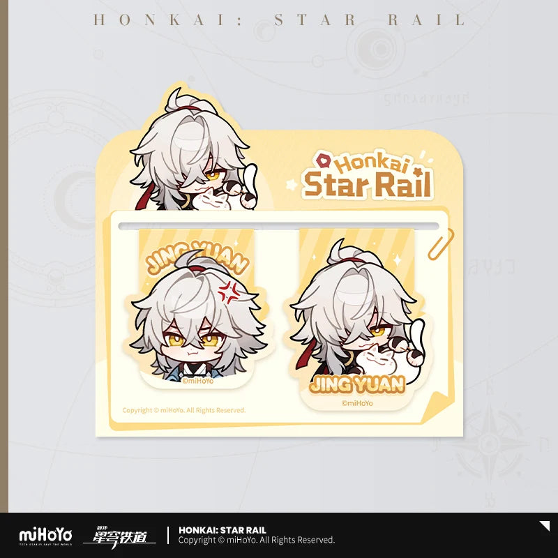 Honkai: Star Rail - Pom-Pom Gallery Soft Magnetic Bookmark Set miHoYo
