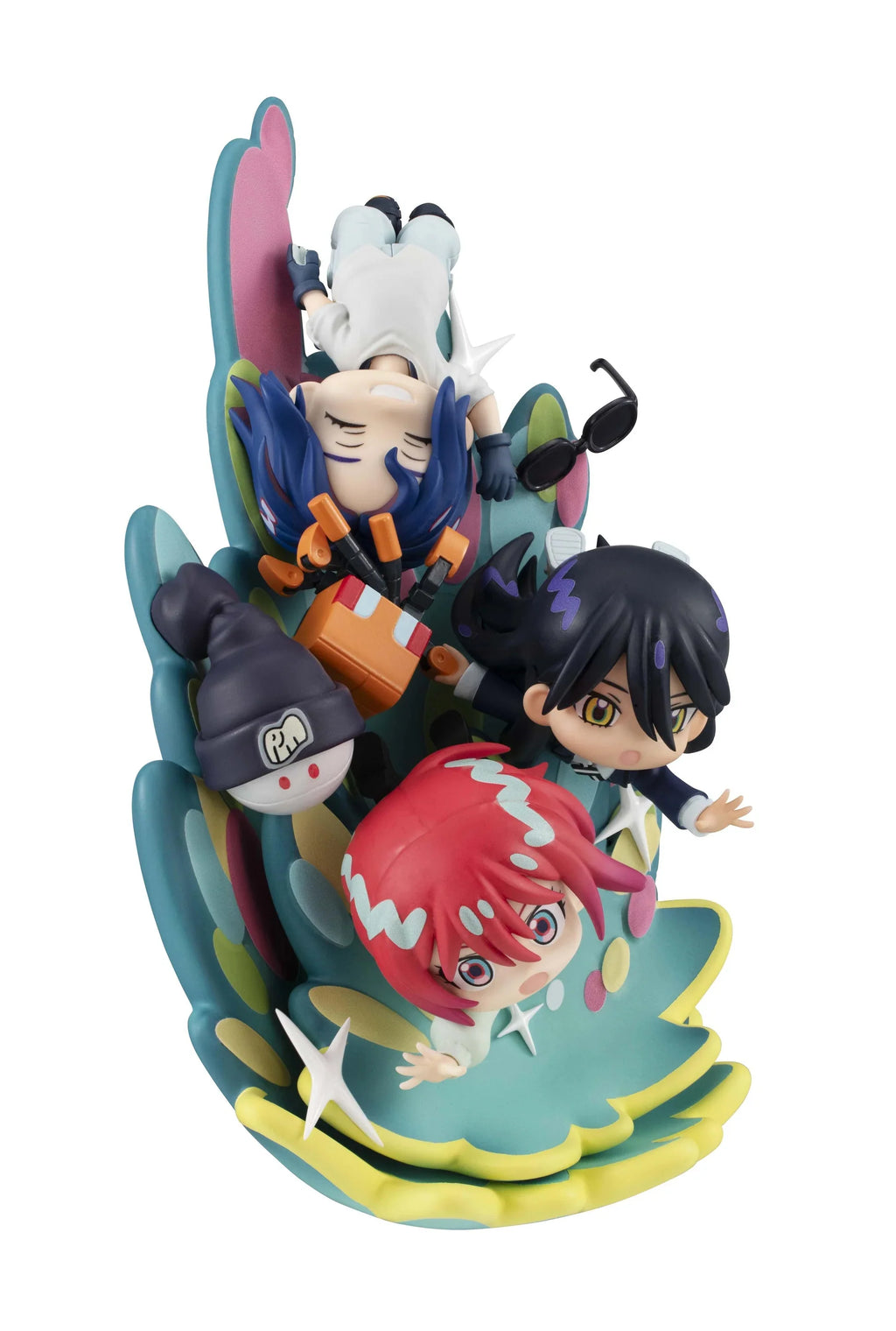 Mobile Suit Gundam GQuuuuuuX - Amate Yuzuriha & Nyaan & Shuji Ito Non Scale Figure Megahouse