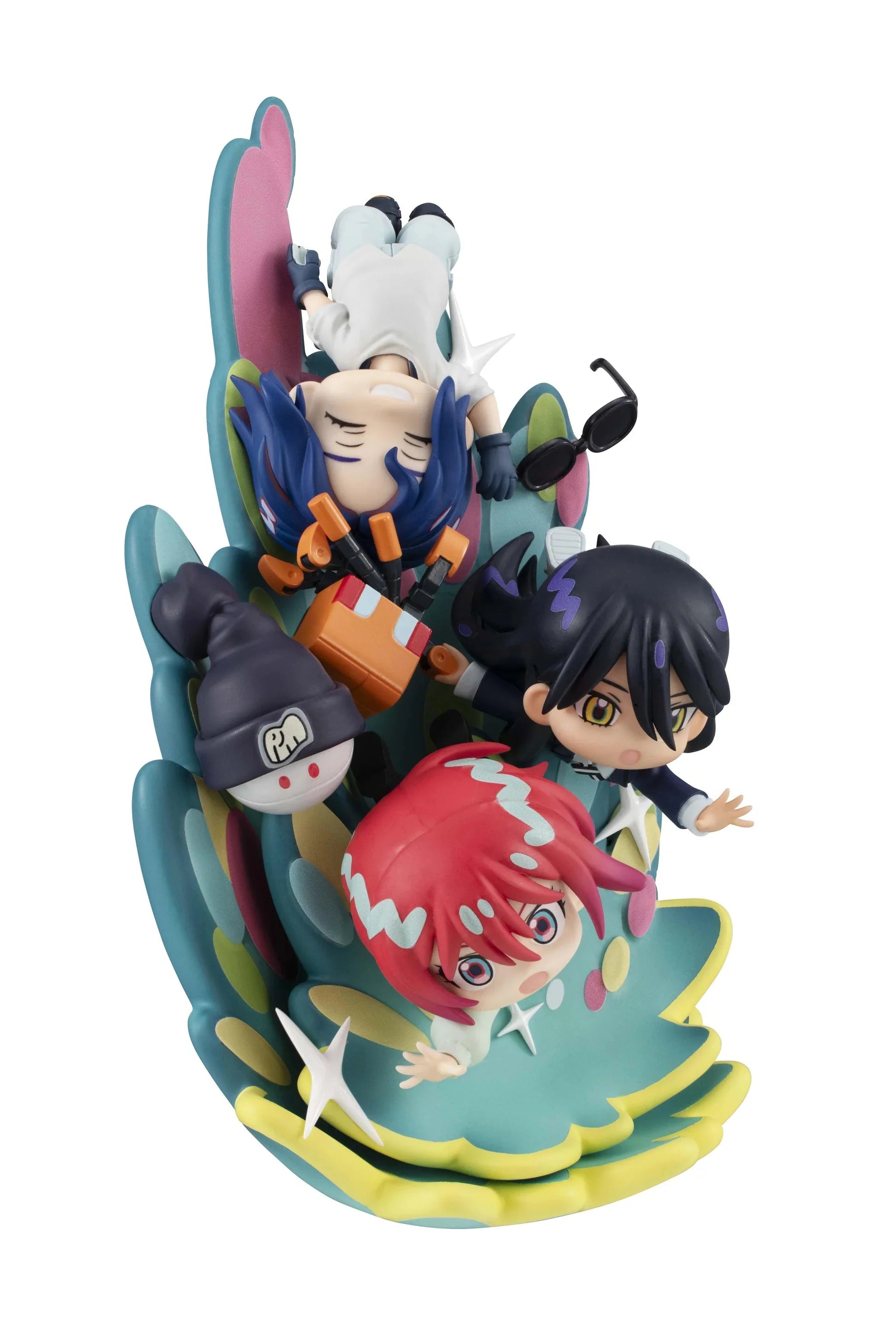 Mobile Suit Gundam GQuuuuuuX - Amate Yuzuriha & Nyaan & Shuji Ito Non Scale Figure Megahouse