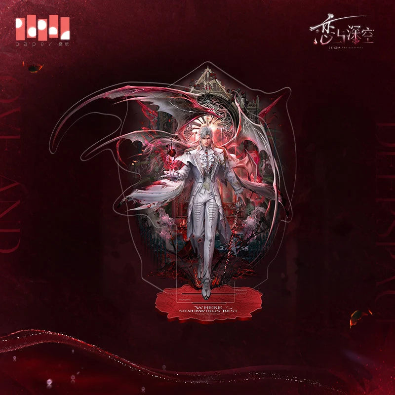 Love and Deepspace - Sylus Silverwing Fiend Series Acrylic Stand InFold Games