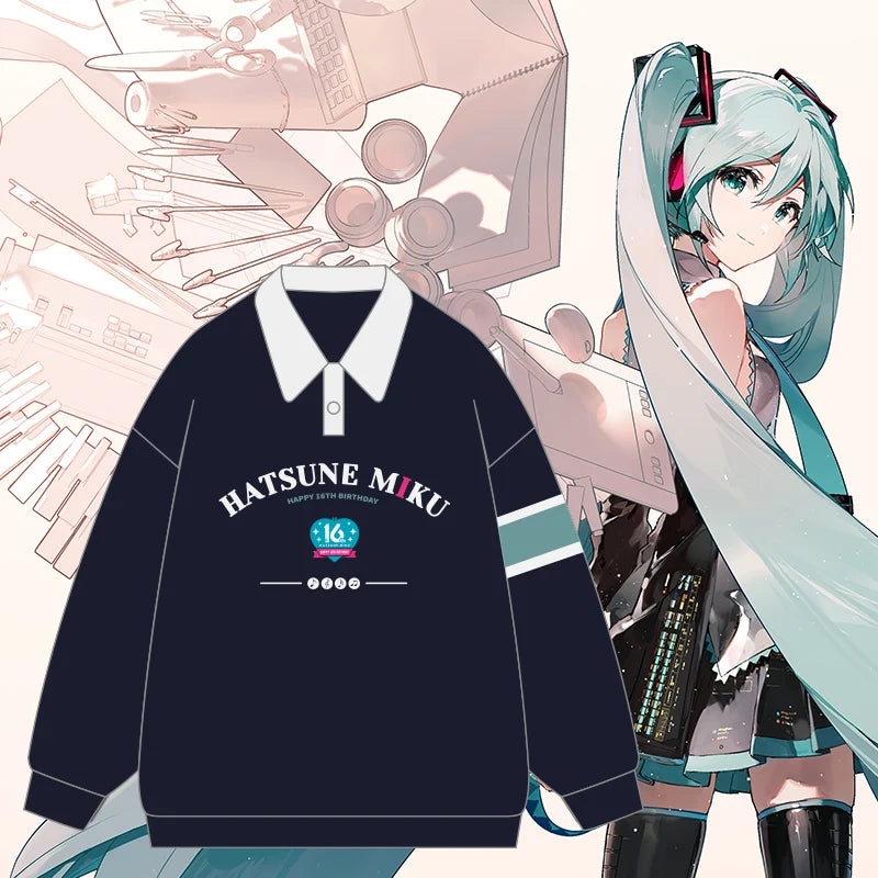 Hatsune Miku - Hatsune Miku (Moeyu 16th Anniversary Ver.) Commemorative Sweatshirt Moeyu