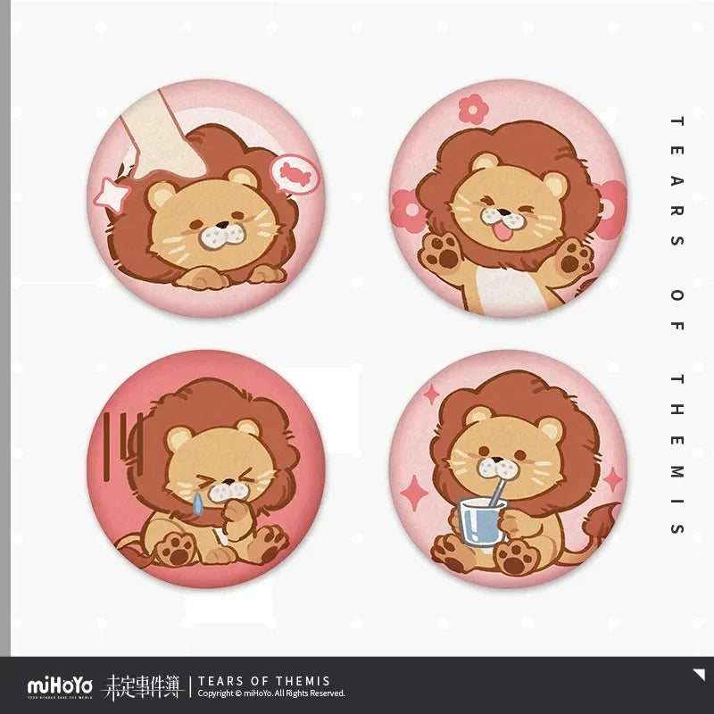 Tears of Themis - Fluffy Everyday Series Mini Plush Badge Set miHoYo