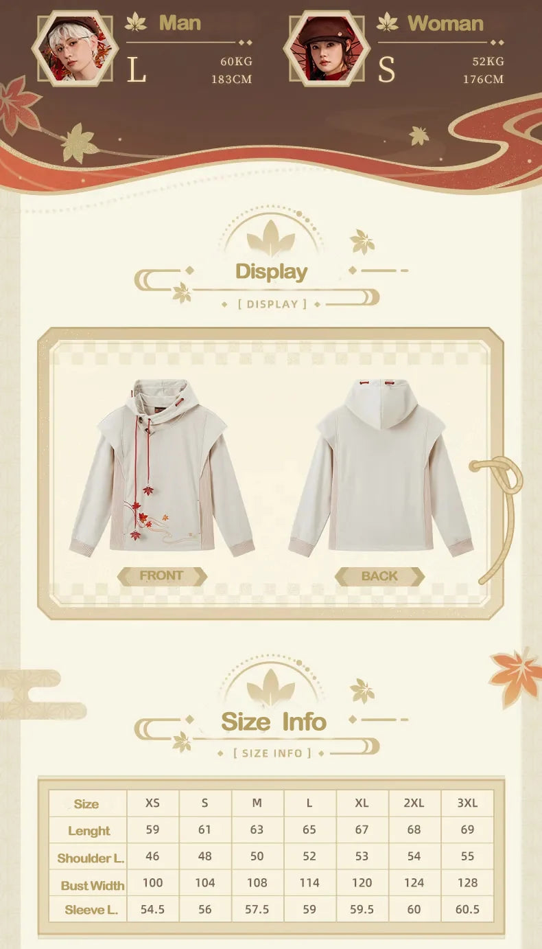 Genshin Impact - Kaedehara Kazuha Impression Theme Hoodie miHoYo