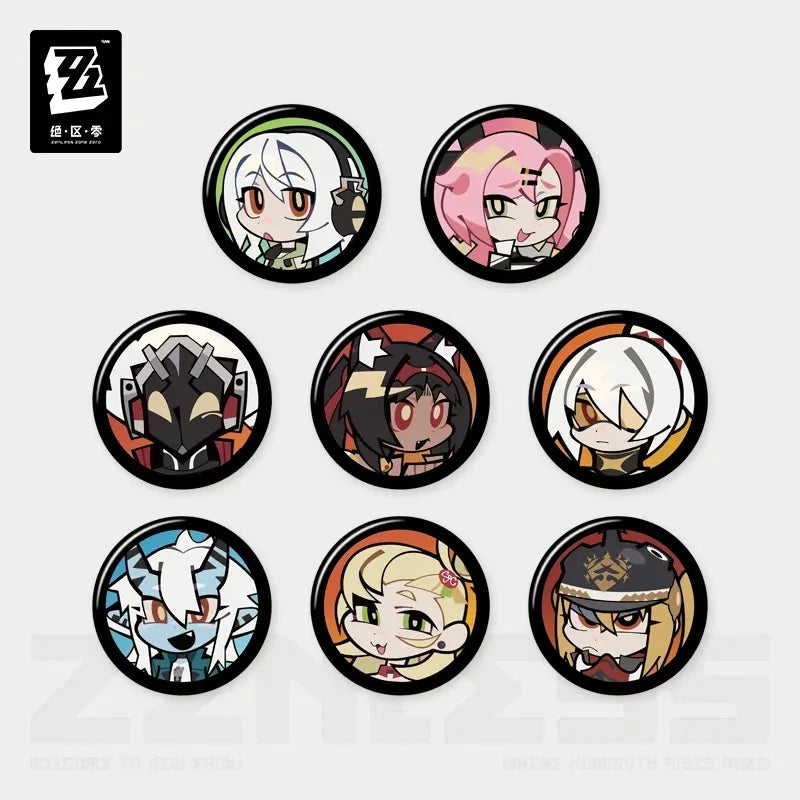 Zenless Zone Zero - Excellent Fit Series Vol.1 Badge Blind Box miHoYo