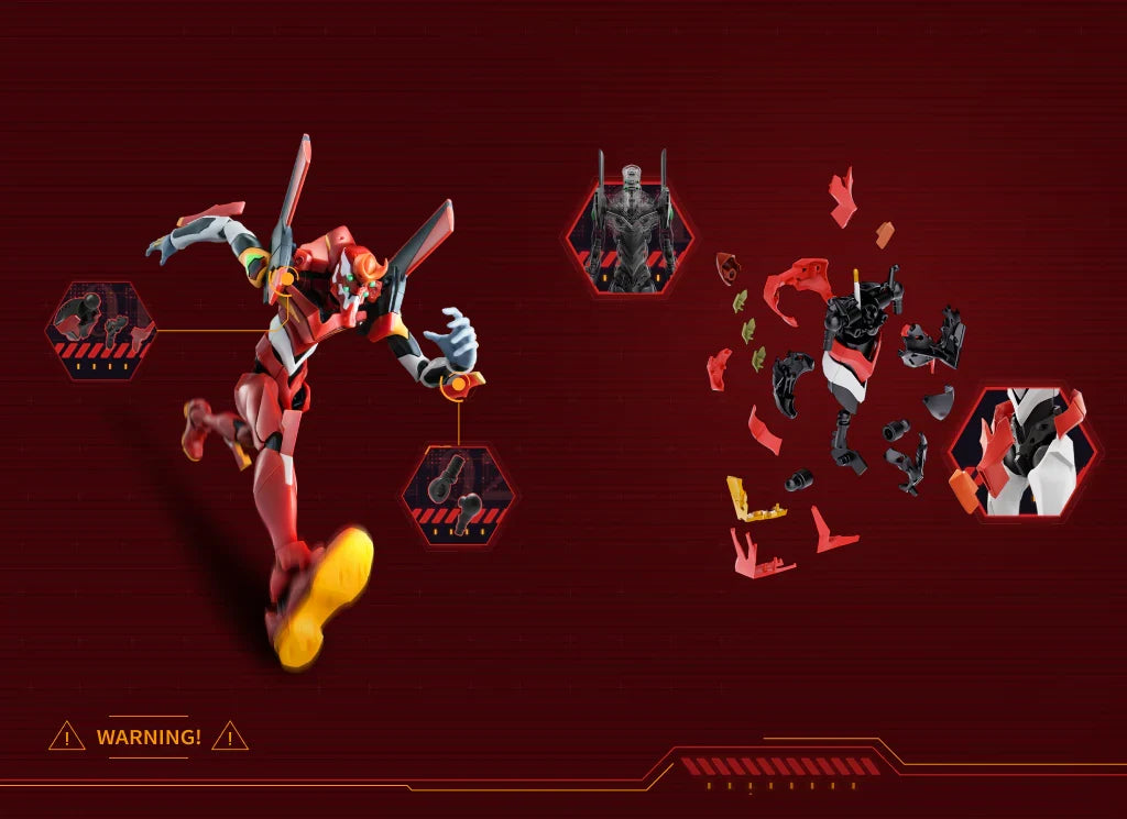 Evangelion - Model-02 Action Edition Plastic Model Kit Blokees