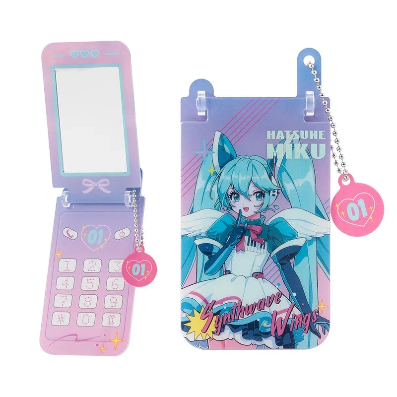 Vocaloid - Wings of the Synthwave Series Folding Acrylic Compact Mirror Moeyu
