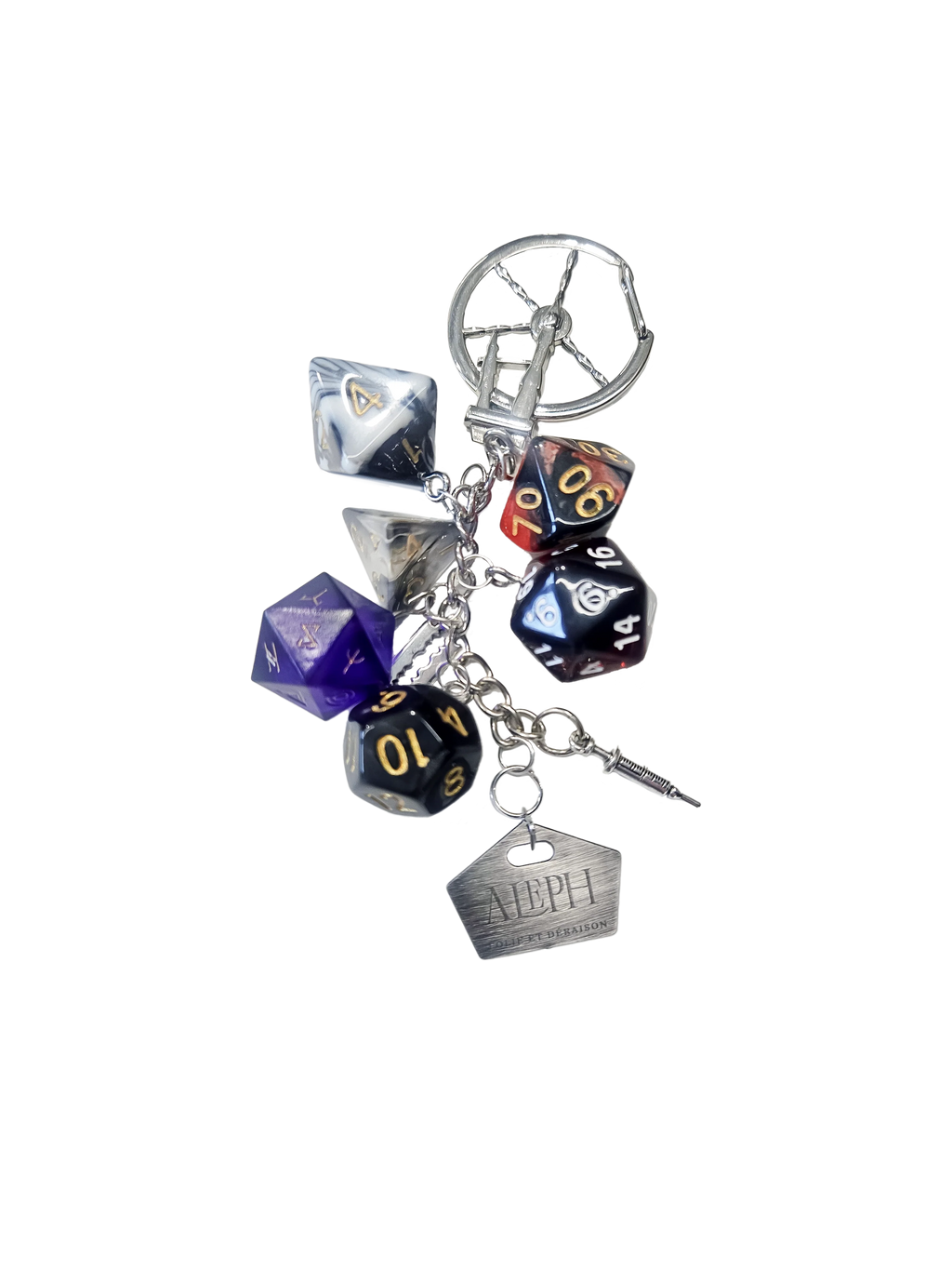 Reverse: 1999 - Predetermined Game Dice Keychain BLUEPOCH