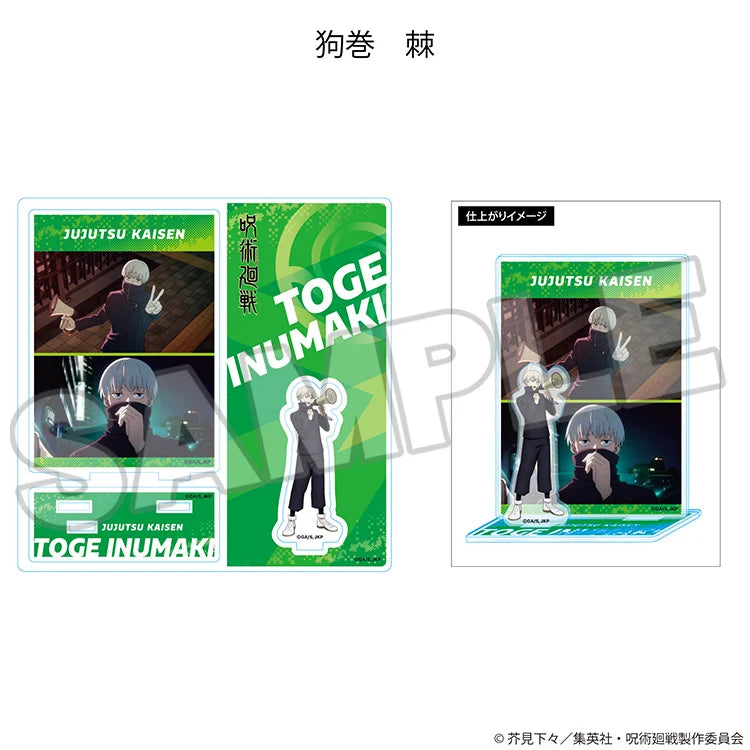 Jujutsu Kaisen - Yuji Itadori & Megumi Fushiguro & Nobara Kugisaki & Maki Zen'in & Toge Inumaki & Panda & Aoi Todo & Kento Nanami & Satoru Gojo & Suguru Geto & Mahito & Sukuna Acrylic Stand Good Smile Company