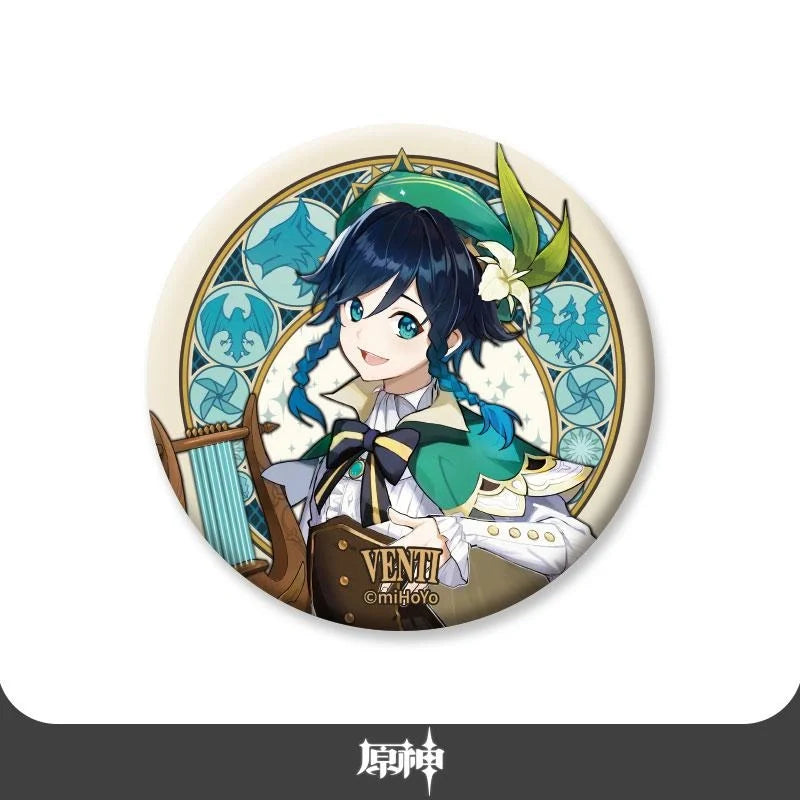 Genshin Impact - Mondstadt Collection Character Badges miHoYo