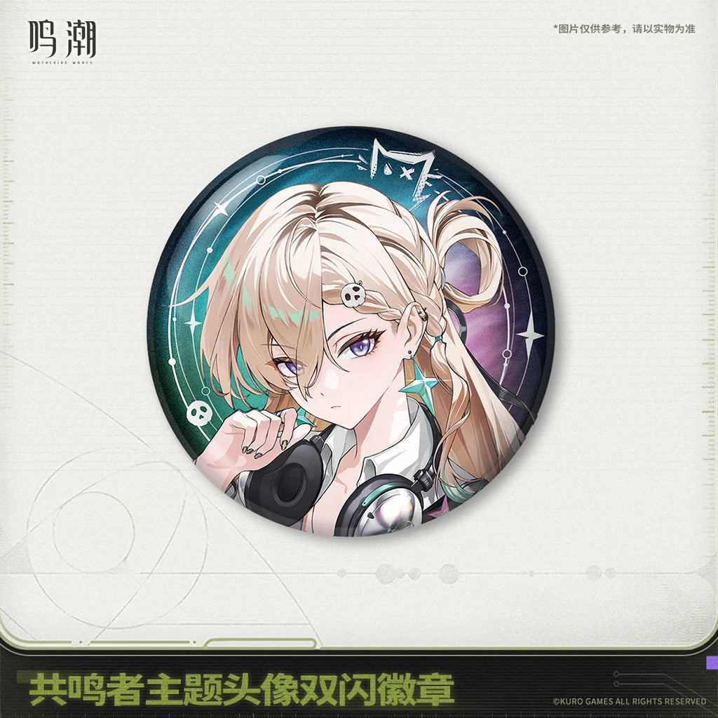 Wuthering Waves - Chisa & Lynae & Mornye Resonator Themed Avatar Reflective Badge KURO GAMES