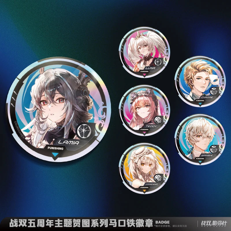 Punishing: Gray Raven - Moonlit Nightfall Theme 5th Anniversary Celebration Art Badge KURO GAMES