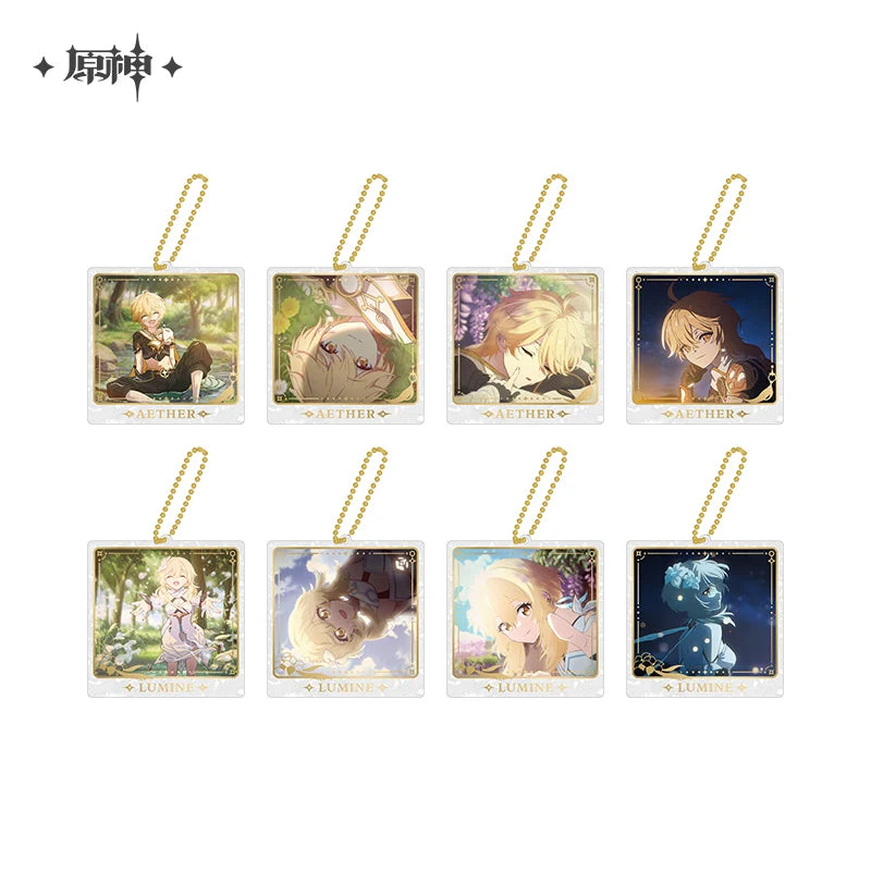 Genshin Impact - The Road Not Traveled Series Acrylic Pendant & Photo Card miHoYo