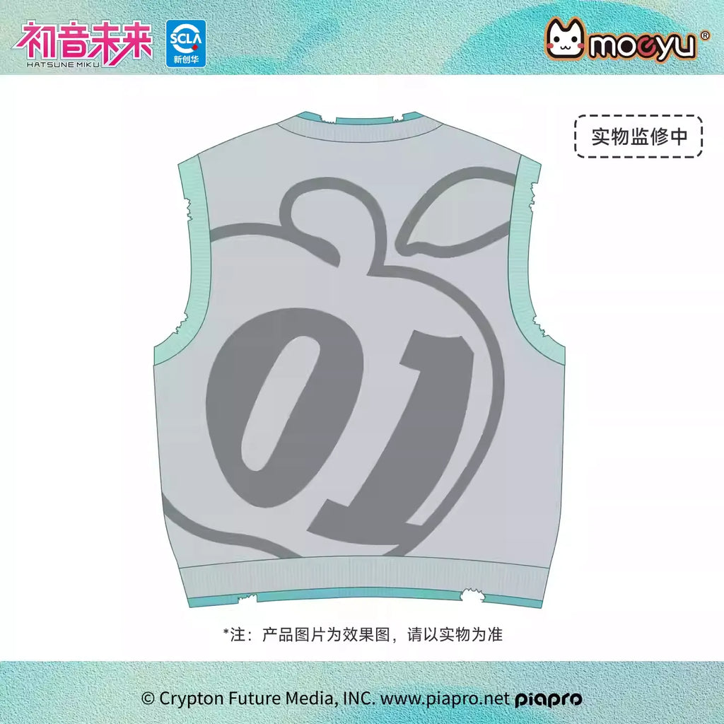 Hatsune Miku - Millennium Rock Candy Series V-neck knitwear Moeyu