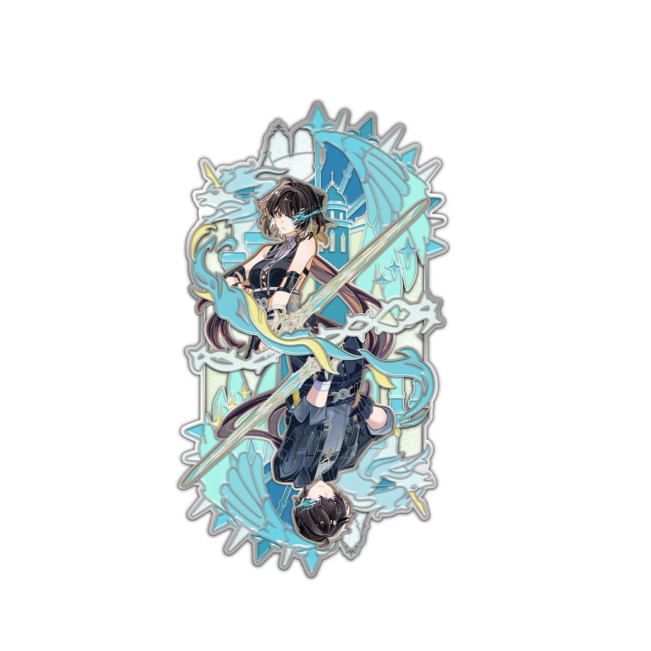 Wuthering Waves - Inverted Series Metal Badge Collection KURO GAMES