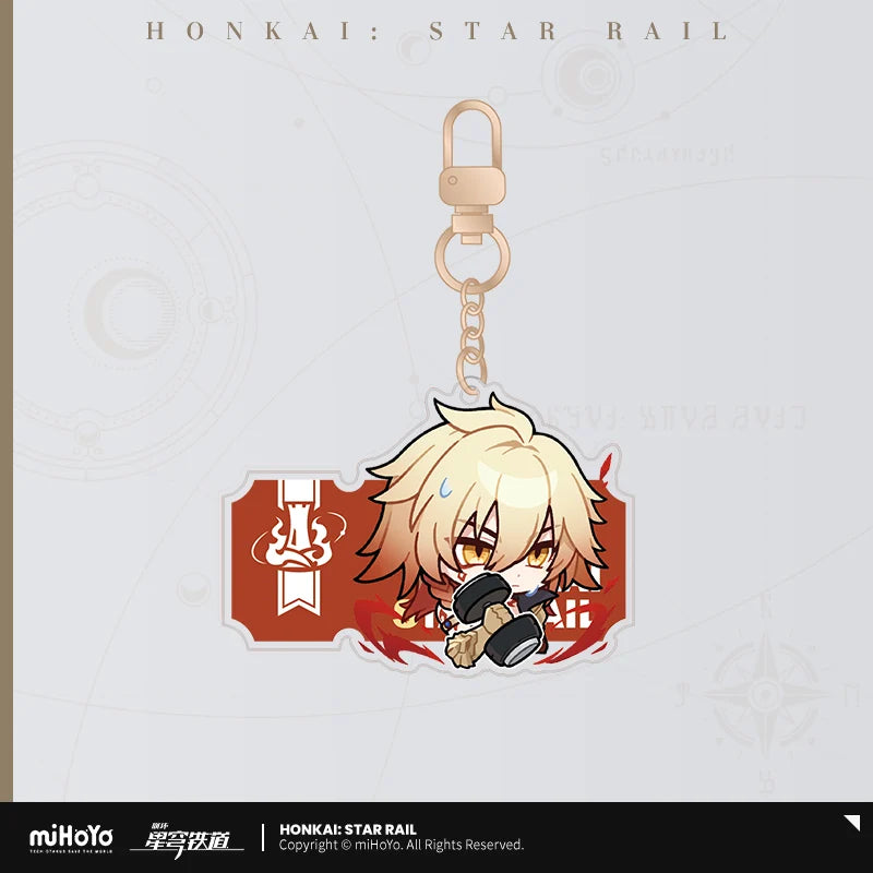 Honkai: Star Rail - Pom-Pom Gallery Sticker Keychain miHoYo