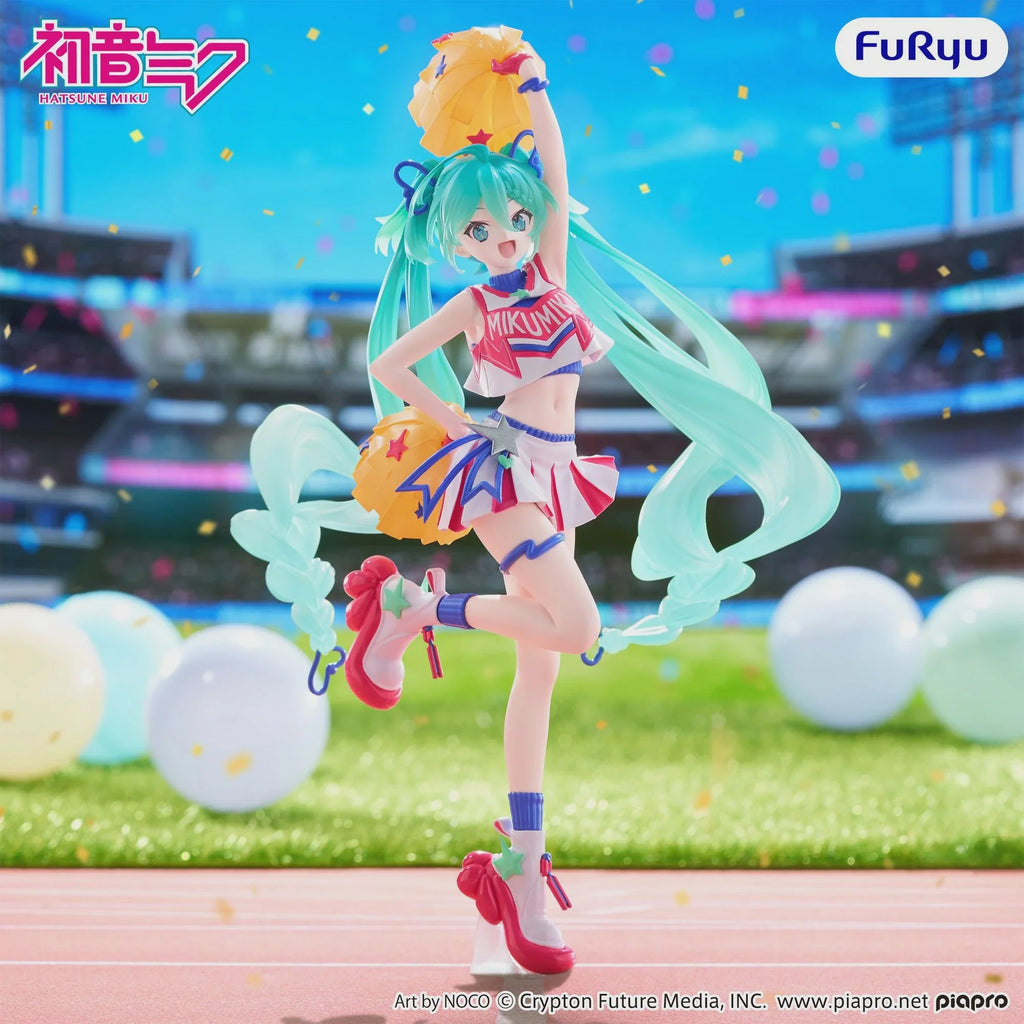 Hatsune Miku - Hatsune Miku (Cheerleader ver.) Muchute Prize Figure FuRyu Corporation