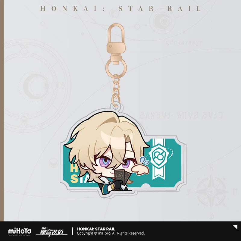 Honkai: Star Rail - Pom-Pom Gallery Sticker Keychain miHoYo