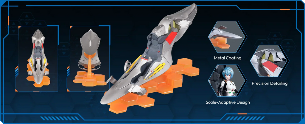 Evangelion - Fantastics Series (With Entry Plug Interior Ver.) Action Figure Blokees