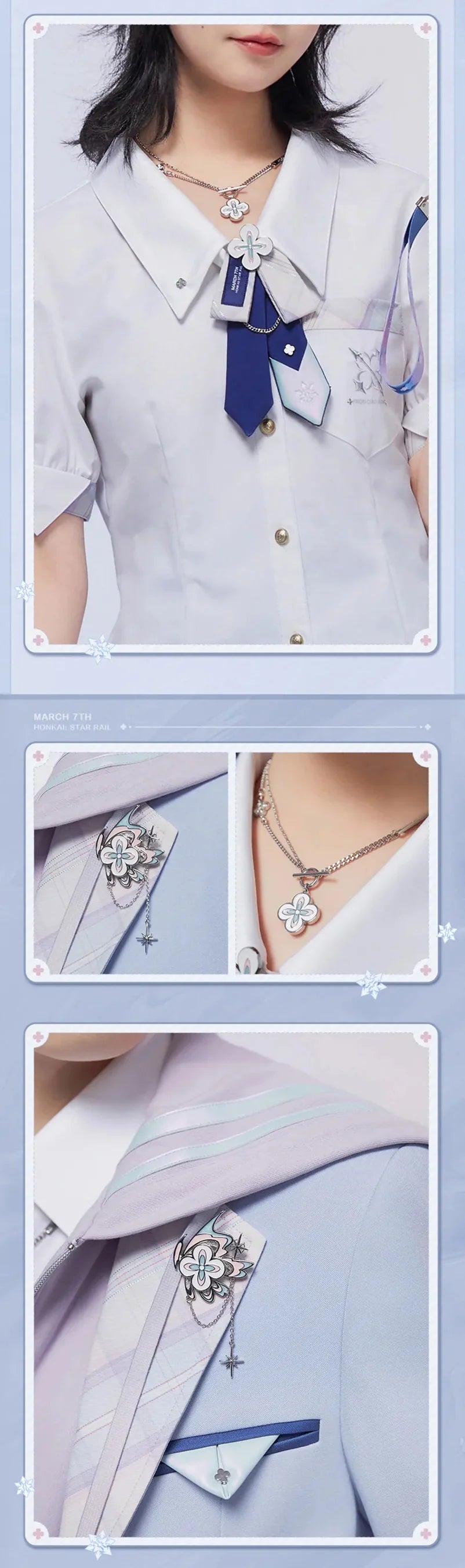 Honkai: Star Rail - March 7th Impression Series Brooch & Necklace miHoYo