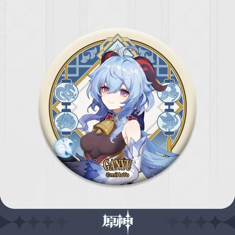 Genshin Impact - Liyue Collection Character Badges miHoYo