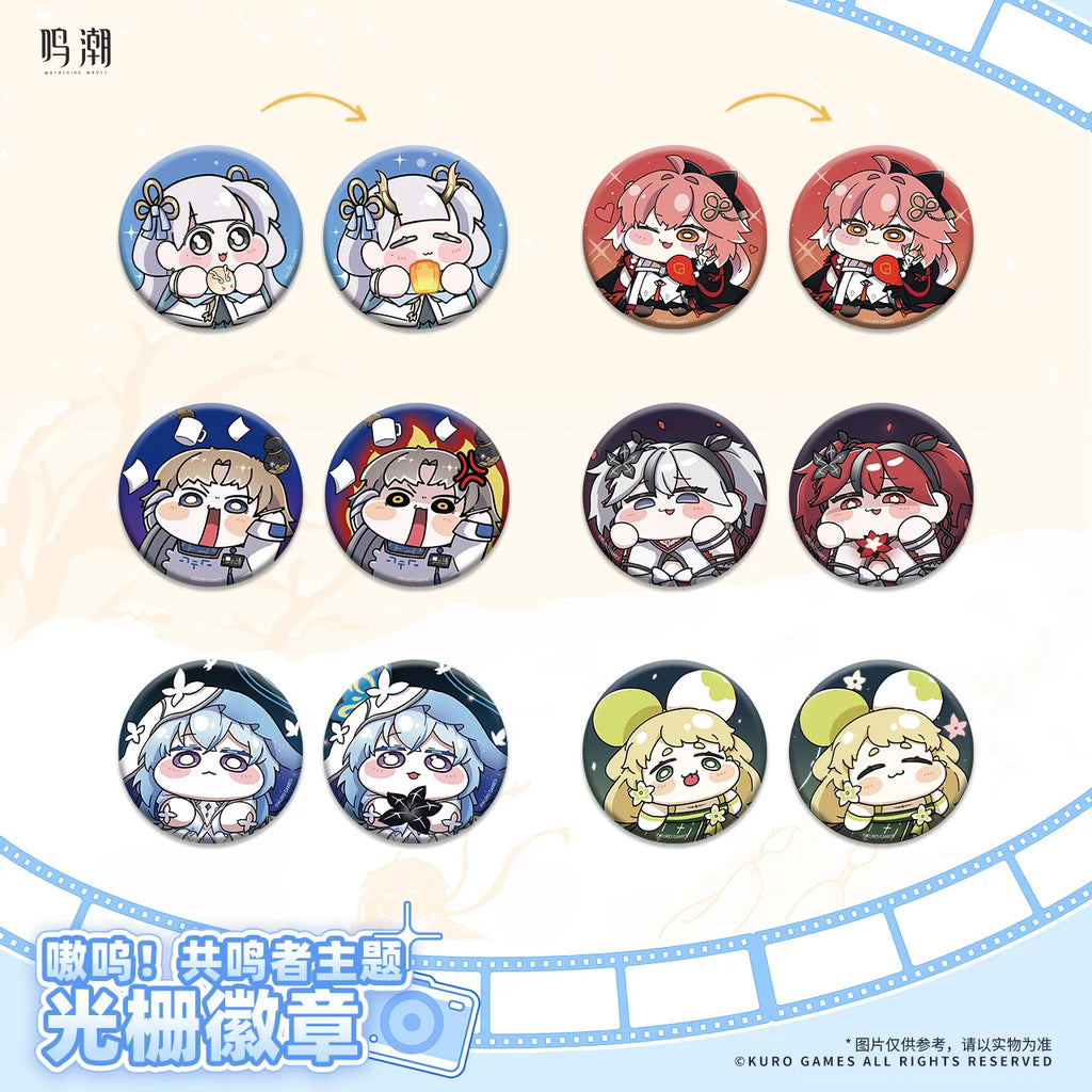 Wuthering Waves - Resonator Theme Chibi Lenticular Badge KURO GAMES
