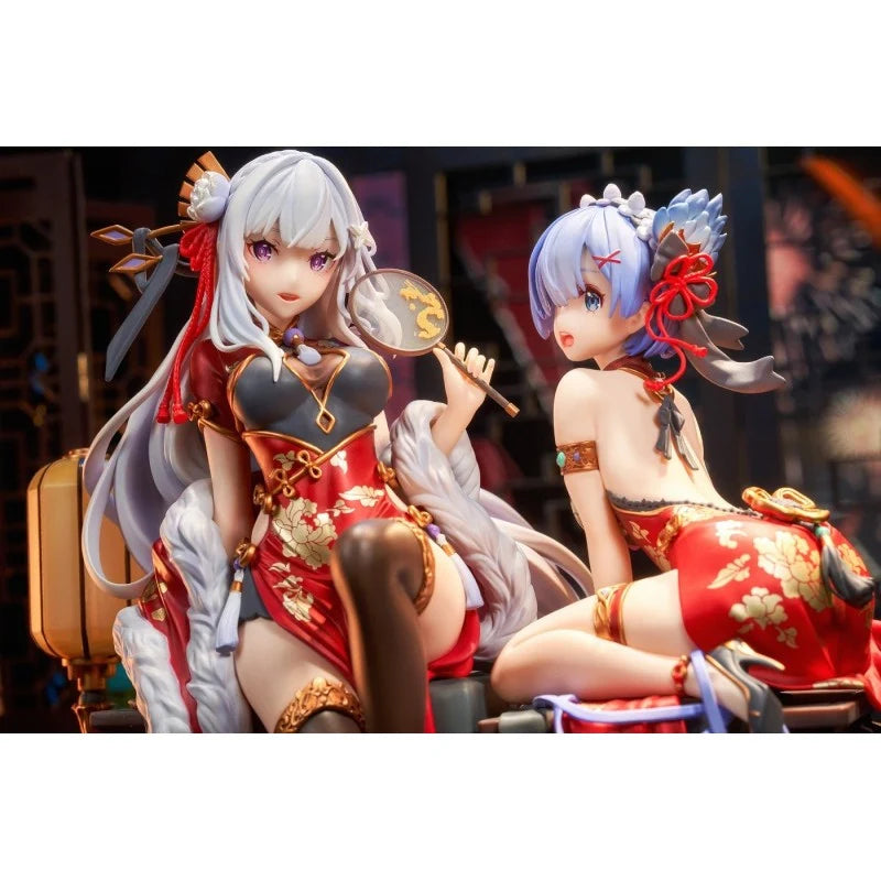 Re:Zero - Rem & Emilia (Graceful Beauty 2024 New Year Ver.) 1/7 Scale Figure Kadokawa