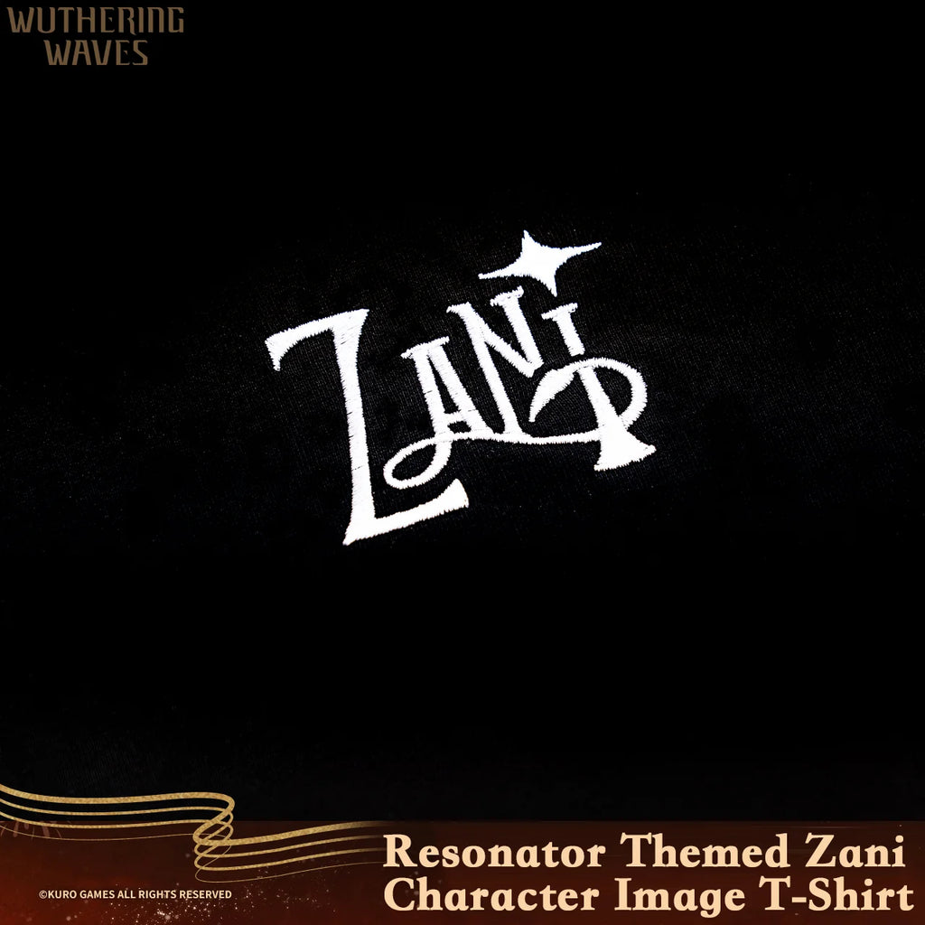Wuthering Waves - Resonator Themed Zani Character Image T-Shirt KURO GAMES