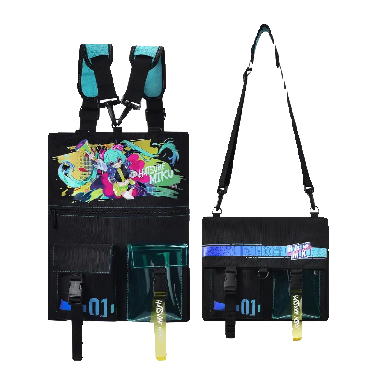 Hatsune Miku - Hatsune Miku Future Accompanying Shoulder Bag / Backpack BEMOE