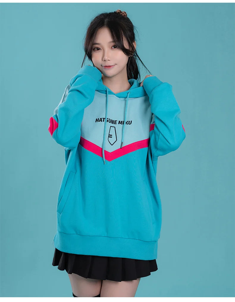 Hatsune Miku - Hatsune Miku Multicolor Hoodie Outerwear Moeyu